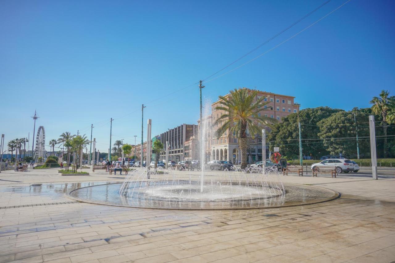 Le Scale Sul Porto . Marina Centro Storico. Ac Apartment Каляри Екстериор снимка